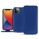 Lederschutzhülle Apple iPhone 13 Pro - Bleu Océan PU