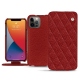 Custodia in pelle Apple iPhone 13 Pro Max - Tomate - Couture ( Pantone 187C ) 