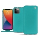 Capa em pele Apple iPhone 13 Pro Max - Bleu fluo