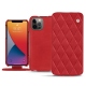 Funda de piel Apple iPhone 13 Pro Max - Rouge troupelenc - Couture