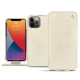 Apple iPhone 13 Pro Max leather case - Blanc escumo