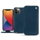 Apple iPhone 13 Pro Max leather case - Blu mediterran