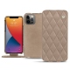 Funda de piel Apple iPhone 13 Pro Max - Taupe vintage - Couture
