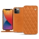 Custodia in pelle Apple iPhone 13 Pro Max - Mandarine vintage - Couture