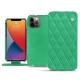 Custodia in pelle Apple iPhone 13 Pro Max - Menthe vintage - Couture