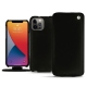 Apple iPhone 13 Pro Max leather case - Noir Veggie
