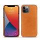 Capa em pele Apple iPhone 13 Pro - Mandarine vintage ( Pantone 165C ) 