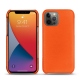 Funda de piel Apple iPhone 13 Pro - Orange fluo