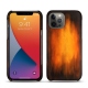 Lederschutzhülle Apple iPhone 13 Pro - Fauve Patine