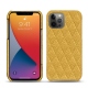 Apple iPhone 13 Pro leather cover - Mimosa - Couture ( Pantone 141C ) 