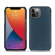 Coque cuir Apple iPhone 13 Pro Max - Indigo ( Pantone 303U ) 