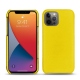 Custodia in pelle Apple iPhone 13 Pro Max - Jaune fluo