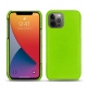 Capa em pele Apple iPhone 13 Pro Max - Vert fluo