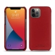 Lederschutzhülle Apple iPhone 13 Pro Max - Rouge PU