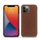 Apple iPhone 13 Pro Max leather cover - Marron délicat