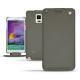 Samsung SM-N910 Galaxy Note 4 leather case - Anthracite ( Pantone 424C ) 