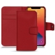 Funda de piel Apple iPhone 13 Pro - Rouge PU