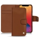 Capa em pele Apple iPhone 13 Pro Max - Marron ( Nappa - Pantone 1615C ) 