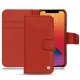 Apple iPhone 13 Pro Max leather case - Papaye ( Pantone 180C ) 