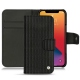 Capa em pele Apple iPhone 13 Pro Max - Abaca nero