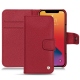 Capa em pele Apple iPhone 13 Pro Max - Rouge passion