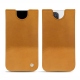 Apple iPhone 13 Pro leather pouch - Or Maïa ( Pantone 871C ) 