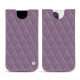 Capa em pele Apple iPhone 13 Pro - Lilas - Couture ( Nappa - Pantone 2645U ) 