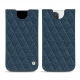 가죽 커버 Apple iPhone 13 Pro - Indigo - Couture ( Pantone 303U ) 
