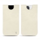Apple iPhone 13 Pro leather pouch - Blanc escumo