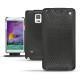 Samsung SM-N910 Galaxy Note 4 leather case - Serpent nero