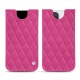 Capa em pele Apple iPhone 13 Pro - Rose BB - Couture