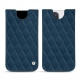 Funda de piel Apple iPhone 13 Pro - Blu mediterran - Couture
