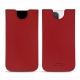 가죽 커버 Apple iPhone 13 Pro - Rouge PU