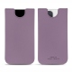Apple iPhone 13 Pro leather pouch - Lilas PU