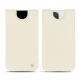 가죽 커버 Apple iPhone 13 Pro Max - Blanc ( Nappa / White ) 