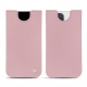 Lederschutzhülle Apple iPhone 13 Pro Max - Rose ( Nappa - Pantone #efbae1 ) 