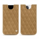 Funda de piel Apple iPhone 13 Pro Max - Sable vintage - Couture ( Pantone #9b7340 ) 