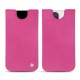 Apple iPhone 13 Pro Max leather pouch - Rose BB ( Pantone #DB599F )