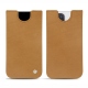Apple iPhone 13 Pro Max leather pouch - Castan esparciate ( Pantone #824F2A )