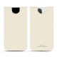 Custodia in pelle Apple iPhone 13 Pro Max - Blanc PU ( White ) 