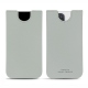 Apple iPhone 13 Pro Max leather pouch - Gris PU ( Pantone #c1c6c8 ) 