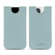 Pochette cuir Apple iPhone 13 Pro Max - Bleu Ciel PU ( Pantone #abcae9 )