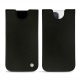 Apple iPhone 13 Pro Max leather pouch - Noir Veggie ( Noir / Black) 