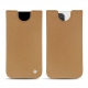 Pochette cuir Apple iPhone 13 Pro Max - Beige Veggie ( Pantone #dab9a1 ) 