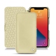 Custodia in pelle Apple iPhone 13 Pro - Beige ( Nappa - Pantone 7502C ) 