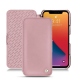 Funda de piel Apple iPhone 13 Pro - Rose ( Nappa - Pantone 2365C ) 