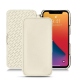 Capa em pele Apple iPhone 13 Pro - Blanc PU