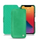 Housse cuir Apple iPhone 13 Pro Max - Menthe vintage ( Pantone 562C ) 