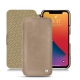 Capa em pele Apple iPhone 13 Pro Max - Taupe vintage ( Pantone 7530C ) 