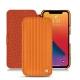 Funda de piel Apple iPhone 13 Pro Max - Abaca arancio